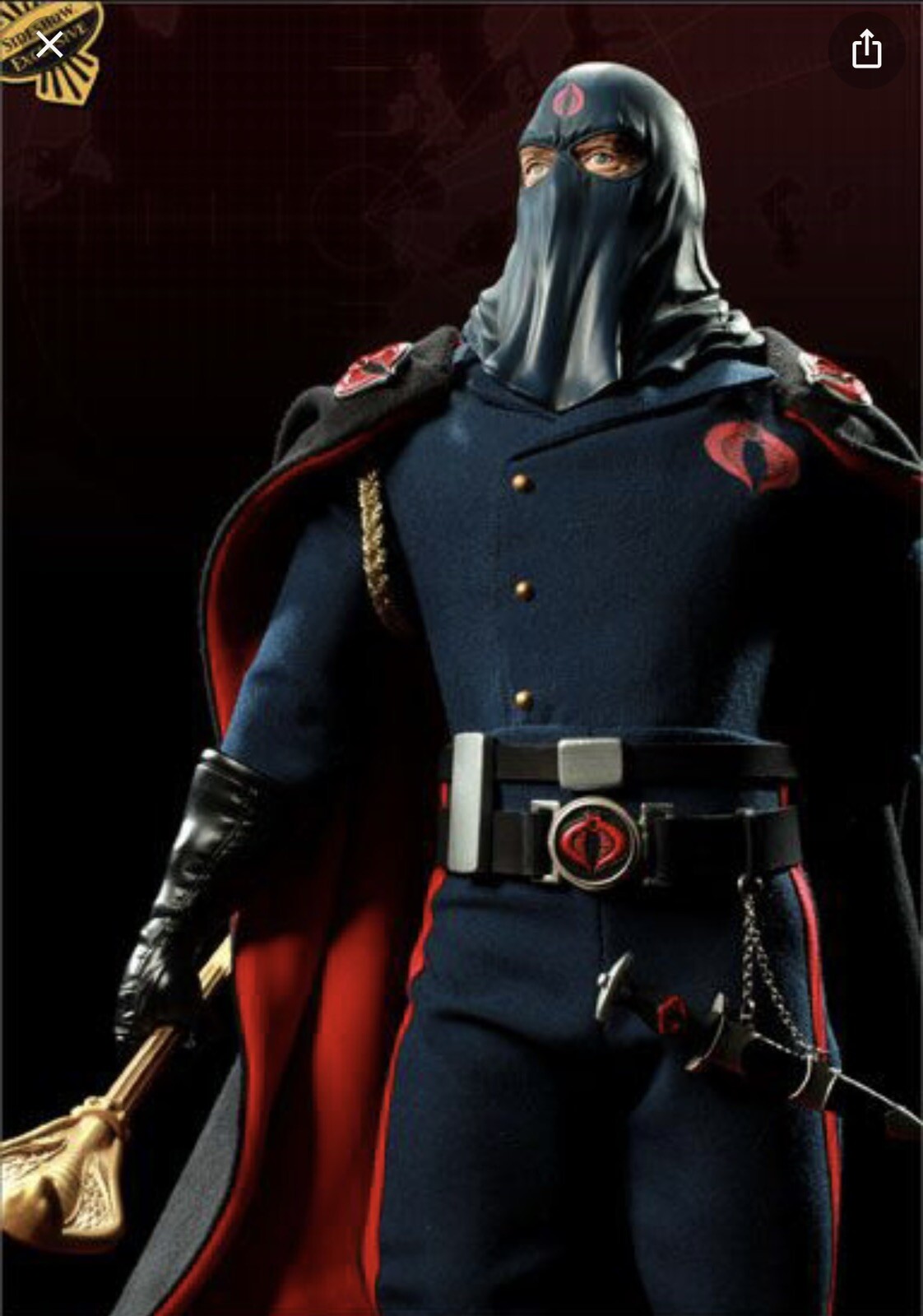 sideshow cobra commander