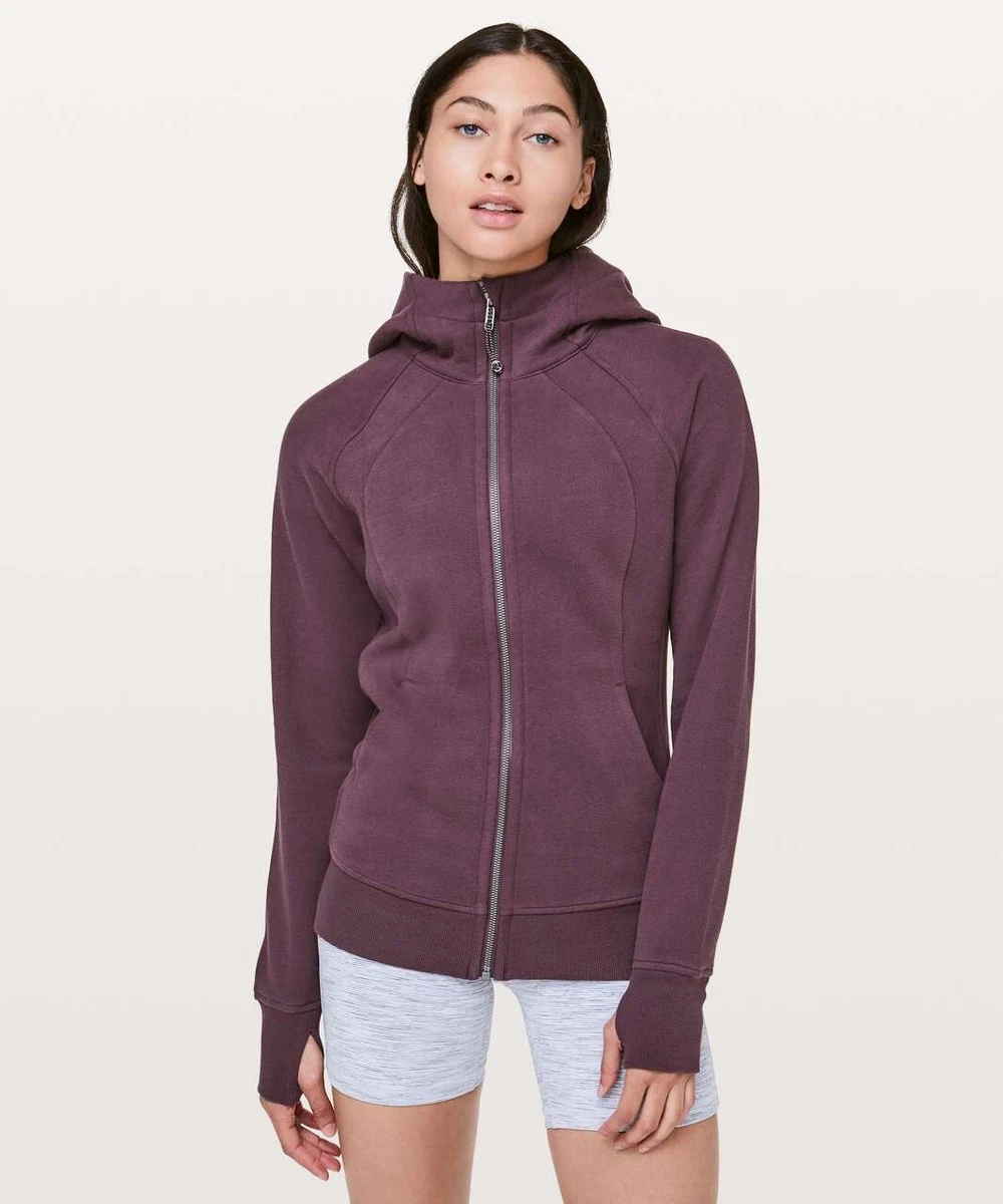 Lululemon Scuba Full Zip Hoodie Size 2 Purple