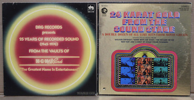 DRG Records presents 25 Years Of Recorded Sound 1945-1970 & 24 Karat Gold vinyl