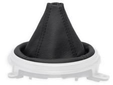 PARA MAZDA RX-8 RX8 2003-2012 FUNDA PALANCA DE CAMBIO CUERO NEGRO