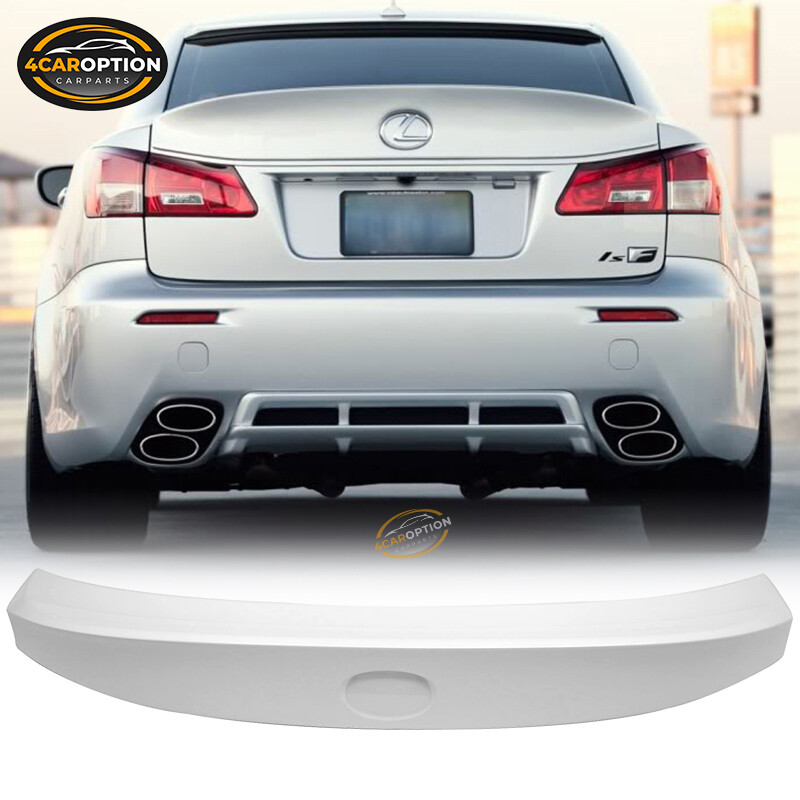Fits 06-13 LEXUS IS250 IS350 IK Style Trunk Spoiler Paint Starfire