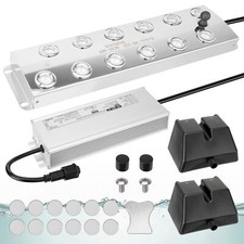 Ultrasonic Mist Maker 12 Head Pond Fogger Mist Humidifier 110V Waterproof