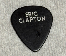 ERIC CLAPTON Guitar Pick TOURING IN 2008 Concert Stage Tour Plectrum VERY RARE