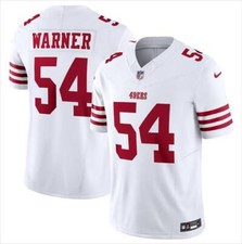 Fred Warner 49ers Men Jersey White - All Stitched