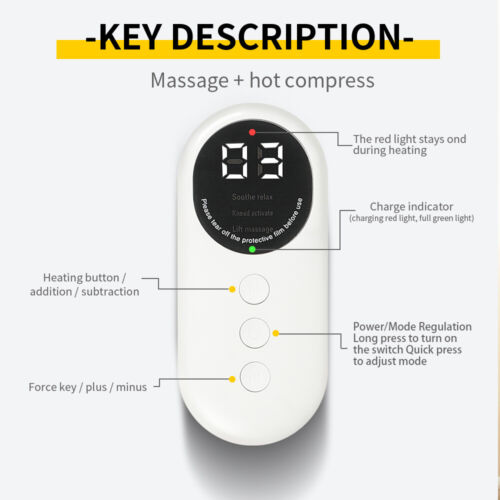 Air Compression Leg Massagers for Circulation and Pain Relief with Heat Cordless - Picture 6 of 11