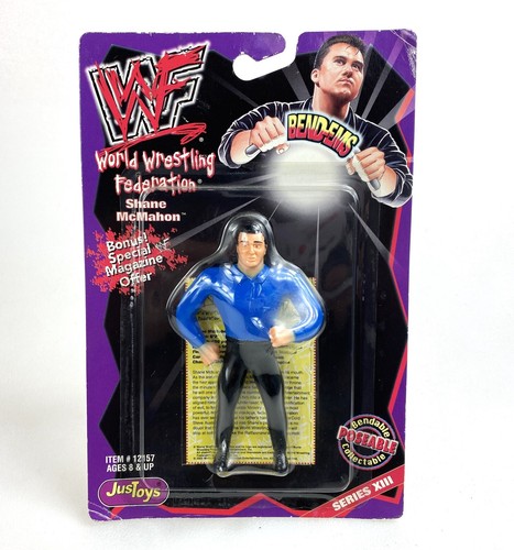 Shane McMahon Vintage WWF Bend Ems Series 13 Figur...