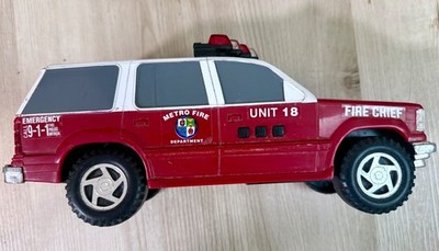 Metro Fire Dept. Unit 18 Funrise 1994 Emergency Vehicle Fire Chief Ford Explorer