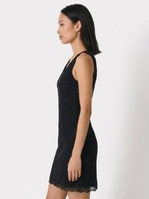 Tahari Women's Deep Blue Lace Overlay Bodycon Summer Mini Dress Size 10
