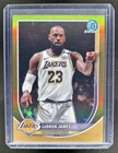 2025-26 Bowman LeBron James Chrome Gold Refractor #/50 Lakers