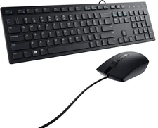 Dell USB Wired Keyboard and Mouse Combo For Office and Casual KB216-BK-US