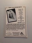 HAND SIGNED AUTOGRAPHED KIM COLLINSWORTH BENCHWARMER PROMO #7 Of 9 TRADING CARD — photo 2