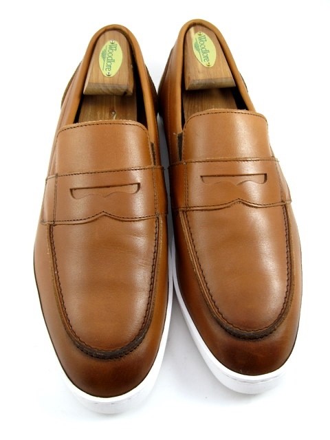 Allen Edmonds Randolph Penny Loafers Dress Sneakers Size 9 D Chili Worn Once 618N