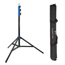 Flashpoint Pro Heavy-Duty Air-Cushioned Light Stand Blue, 7.2' 