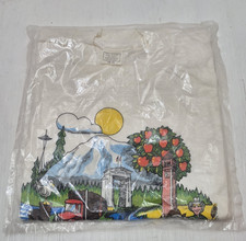 Vintage Washington the Evergreen State Souvenir T-Shirt NOS Deadstock Size 10-12