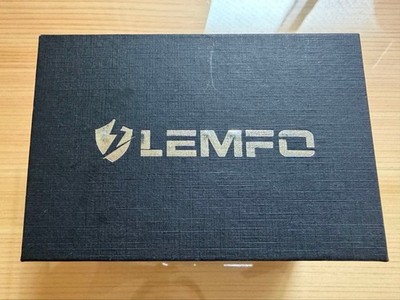 LEMFO Smartwatch Round Leather Strap Digital Watch From Japan