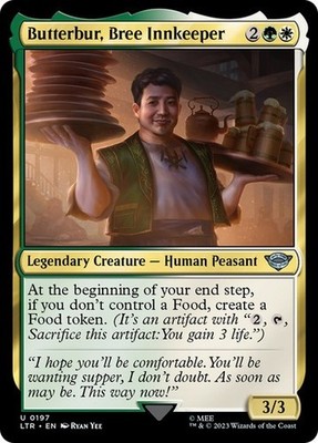 MTG: LotR Food and Fellowship Commander Cards (Choose your Card)