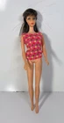 Vintage Barbie 1966 Chocolate Bon Bon Brunette Twist n Turn doll #1160 orig top