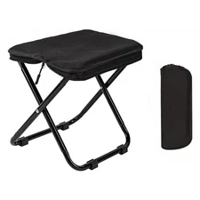Small Folding Stool Mini Portable Outdoor Camping Chair Foldable Hiking