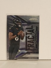 NFL 2025 Prizm Lamar Jackson ~Fractal~ Baltimore Ravens #2