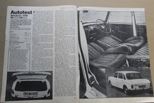 Original 1969 Autocar extracted mag road test: BMC WOLSELEY 18/85 Mk2 Landcrab