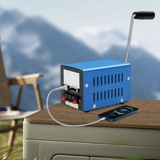 Manuelle Hand Kurbel Generator USB Ladegerät Outdoor Camping Generator Tragbare