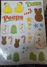 (20) Peeps Christmas Refrigerator Magnets NIP