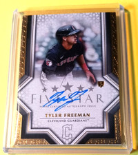 2023 Topps Five Star Gold Auto RC Tyler Freeman #FSA-TF Guardians