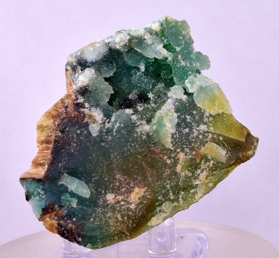 6.7cms DRUZY CHRYSOCOLLA PERU LILY MINE COPPER 2000 DISCOVERY  DB196