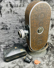 1928 Bell Howell Filmo 75 16mm Movie Camera w/ Factory Store Display Stand