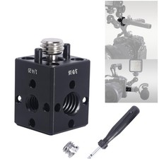 NICEYRIG Video Accessory Expansion Mount with ARRI  1/4'' Locating Pin Hole,...
