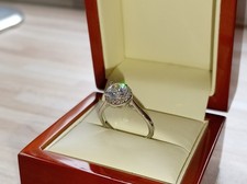 Silver Diamond Ring