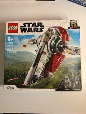 New Sealed Retired Lego #75312 Star Wars Boba Fett's Starship Mandalorian Beskar