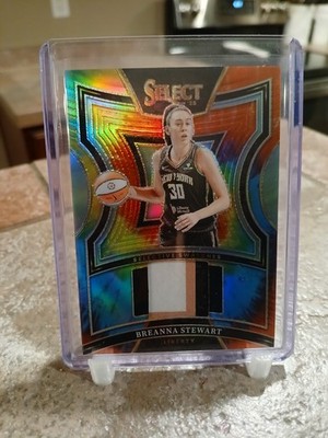 2025 Panini Select WNBA Breanna Stewart Tie Dye #/25 Selective Swatches #SW-BST
