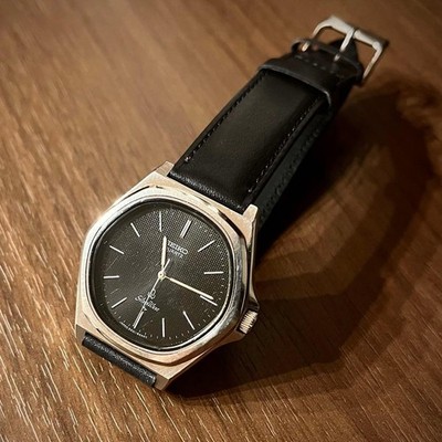 Seiko Silver Wave Silver Dial Herrenuhr Gebraucht Armbanduhr Gebraucht Marke ...