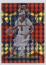 2023 Mosaic Choice Red & Yellow Fusion Prizm 62/75 Kentavious Caldwell-Pope 1fw1