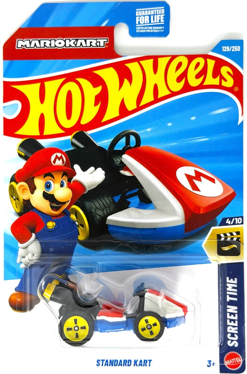 2026 Hot Wheels Mario Kart Standard Kart 129/250 Mattel Diecast