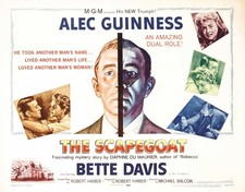 The Scapegoat 1959 Bette Davis Alec Guinness Film Noir Public Domain DVD NO CASE