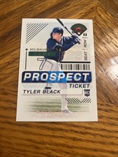 2024 Panini Prospect Edition Baseball Ticket #111 Tyler Black Milwaukee Brewers