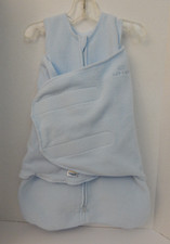 Halo  SleepSack Wearable Blanket w/Swaddle- Size Newborn 0 - 3 Mo  Blue