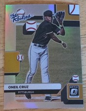 2022 Donruss Optic The Rookies Silver Prizm #2 Insert Oneil Cruz Pirates RC