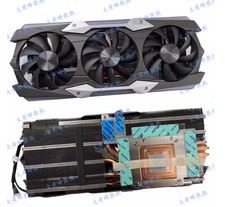 For ZOTAC GTX1080ti AMP Extreme Graphics Card Fan Cooler Radiators