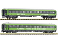 Fleischmann 6260085 - Personenwagen Set 1 Reisezugwagen Flixtrain Ep.Vi 2-Teilig