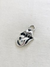 Chrome Hearts 925 Silver Large Rolling Stone Pendant