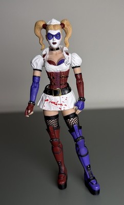 DC Collectibles Batman Arkham Asylum Harley Quinn Action Figure Bloody Variant