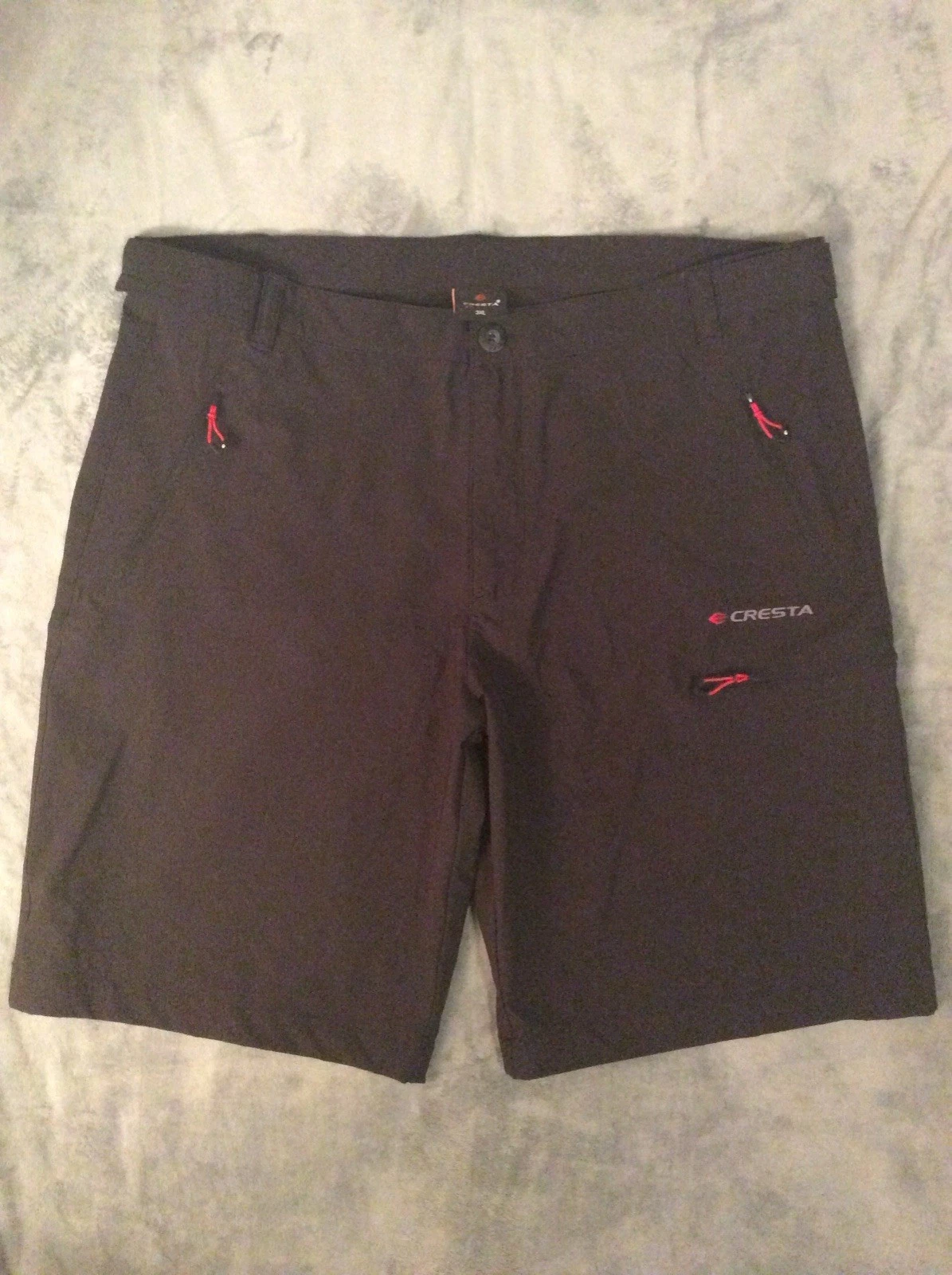 Mens 3xl Black Cresta Outdoor Trekking Short Pockets Outdoors Nylon A-21