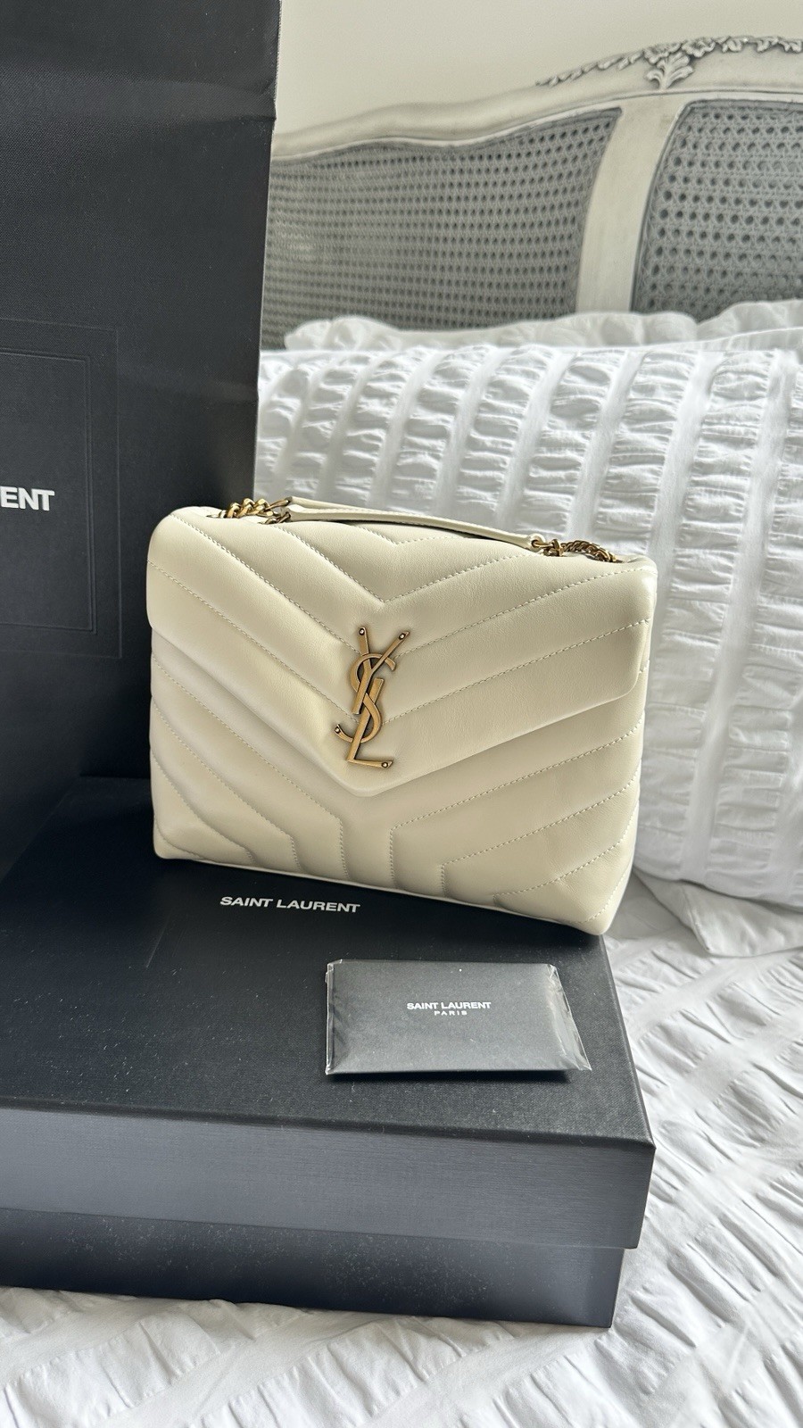 Saint Laurent YSL Small LouLou Shoulder Bag