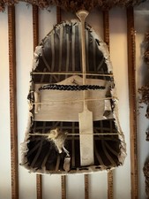 Pair of Handcrafted Welsh Coracles – Traditional Display Boats – 65” & 57”