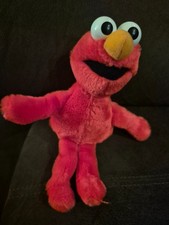 vintage 1994 Kid Dimension brand Sesame Street Elmo plush rattle