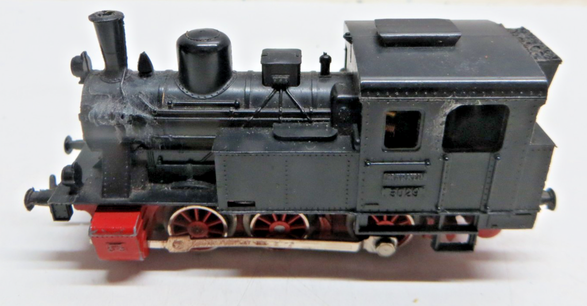 60S当時物 MARKLIN メルクリン HO基本セット 蒸気機関車 3029 Märklin 3029 H0 Steam Locomotive Tender Black Tested for