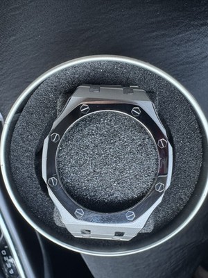Stainless Steel Case Bezel Metal frosted Band For CasiOak Mod Kit GA2100 GA2110